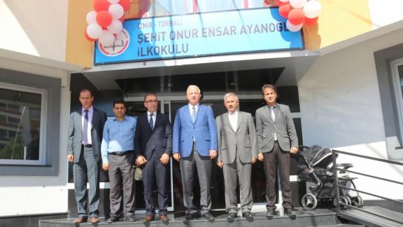 Şehit Onur Ensar Ayanoğlu Okul açılışı yapıldı.