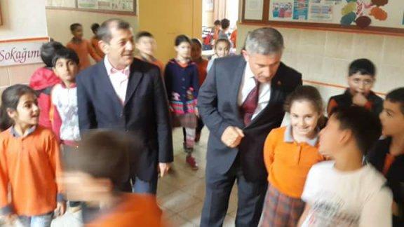 Torbalı İlçe  Milli Eğitim Müdürü Cafer TOSUN  Ayrancılar ilkokulunu ziyaret etti.