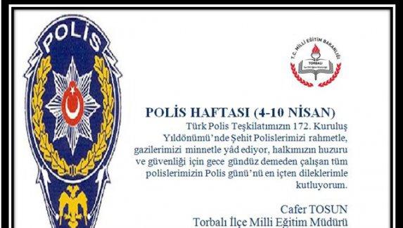 Türk Polis Teşkilatının 172. kuruluş yıldönümü kutlu olsun.