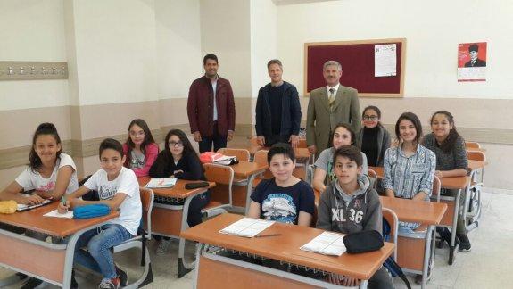 Torbalı İlçe Milli Eğitim Müdürümüz Cafer TOSUN´un Yavuz Sultan Selim Ortaokulu ziyareti