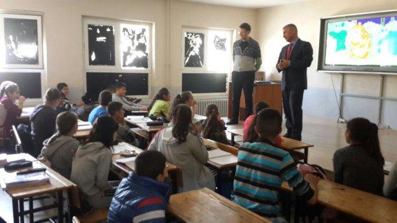 Torbalı İlçe Milli Eğitim Müdürü Cafer TOSUN Uluğbey İlk-Ortaokulunu ziyaret etti.