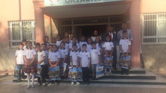 İlçe Milli Eğitim Müdürü Cafer TOSUN Cengiz Topel Ortaokulu ve Anasınıfını  ziyaret etti.