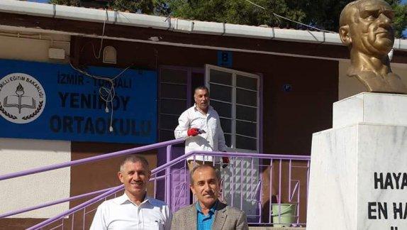 Torbalı İlçe Milli Eğitim Müdürü Cafer TOSUN hafta sonu ziyaretleri kapsamında  Yeniköy ilkokul ve Ortaokulunu ziyaret etti.