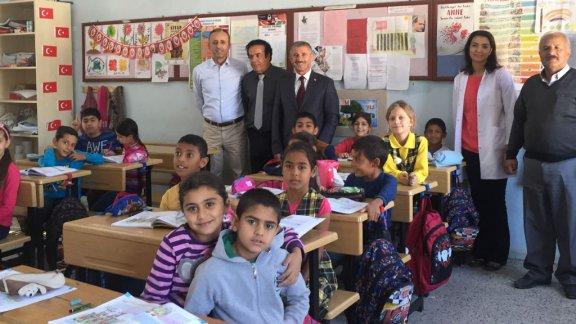 Torbalı İlçe Milli Eğitim Müdürü Cafer TOSUN Göllüce  Birleştirilmiş sınıf ilkokulunu  ziyaret etti.