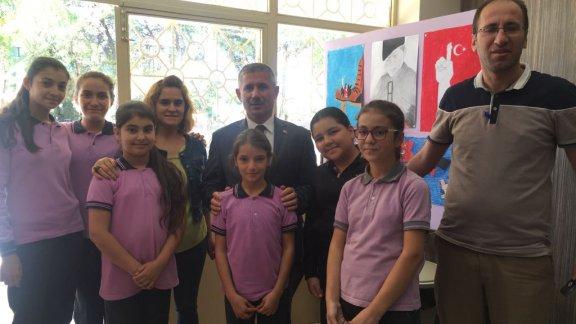 Torbalı İlçe Milli Eğitim Müdürü Cafer TOSUN Pancar Nezihaşairoğlu ortaokulunu ziyaret etti.
