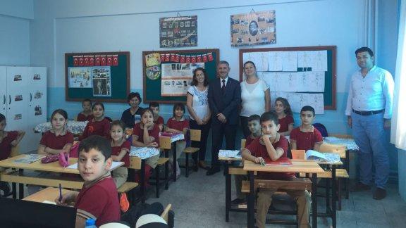 Torbalı İlçe  Milli Eğitim Müdürü Cafer TOSUN  Pancar Muzaffer Hanım İlkokulunu  ziyaret etti.