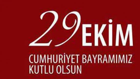 Torbalı İlçe Milli Eğitim Müdürü Cafer TOSUN ´un 29 Ekim Cumhuriyet Bayramı Mesajı. 
