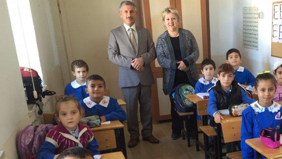 Torbalı İlçe Milli Eğitim Müdürü Cafer TOSUN Eğerci birleştirilmiş sınıf ilkokulunu ziyaret etti. 