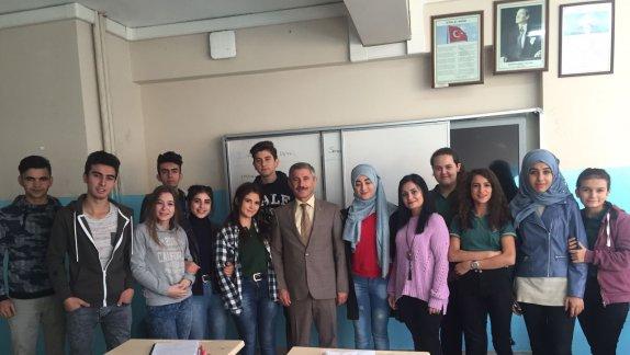 Torbalı İlçe  Milli Eğitim Müdürü Cafer TOSUN  Piri Reis  Mesleki ve Teknik Anadolu Lisesini ziyaret etti.