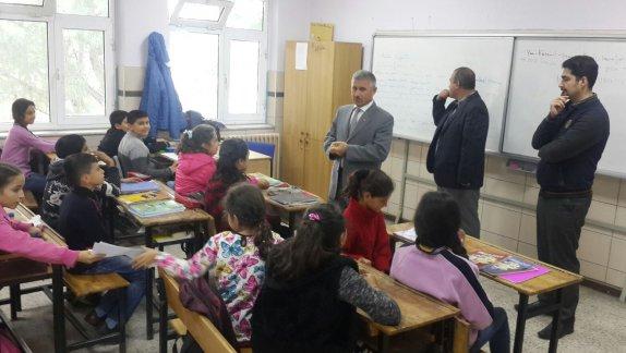 Torbalı İlçe  Milli Eğitim Müdürü Cafer TOSUN  Uluğbey İlk-Ortaokulunu ziyaret etti.