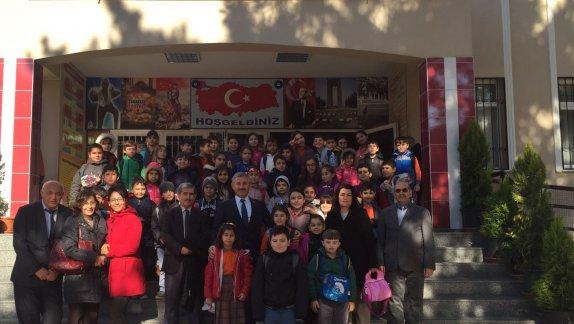 Torbalı İlçe Milli Eğitim Müdürü Cafer TOSUN Cengiz Topel İlkokulunu ziyaret etti