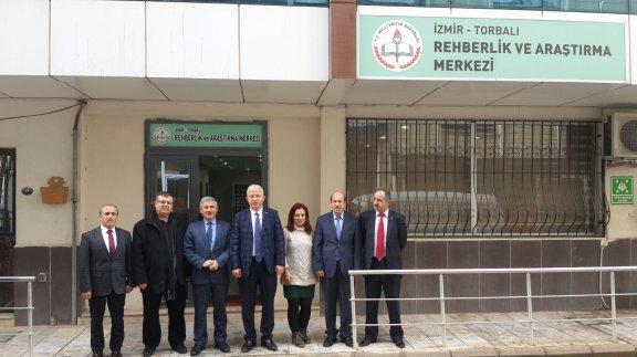 Torbalı belediye başkanı Adnan Yaşar GÖRMEZ Rehberlik Araştırma Merkezini ziyaret etti.