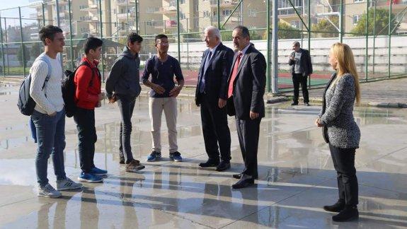 Torbalı Belediye Başkanı Adnan Yaşar GÖRMEZ Cumhuriyet Mesleki ve Teknik Anadolu Lisesini ziyaret etti