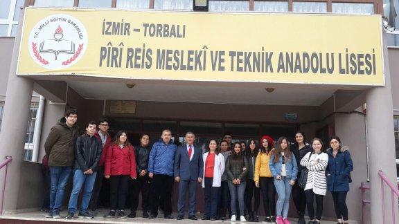 Torbalı İlçe Milli Eğitim Müdürü Cafer TOSUN Piri Reis Mesleki ve Teknik Anadolu Lisesini ziyaret etti. 