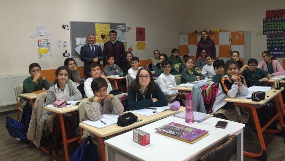 Torbalı İlçe Milli Eğitim Müdürü Cafer TOSUN Özel Turuncu Kolejini ziyaret etti.