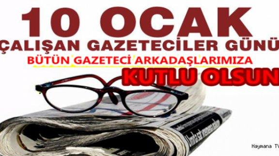 Torbalı İlçe Milli Eğitim Müdürü Cafer TOSUN´un 10 Ocak Çalışan Gazeteciler Günü Mesajı 