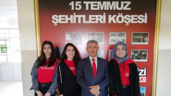 Torbalı İlçe Milli Eğitim Müdürü Cafer TOSUN Cumhuriyet Mesleki ve Teknik Anadolu Lisesini ziyaret etti