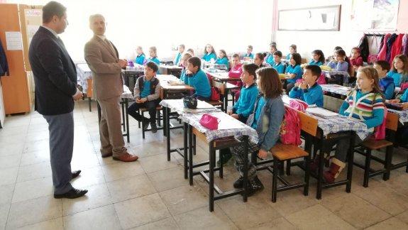 Torbalı İlçe Milli Eğitim Müdürü Cafer TOSUN Mustafa Çoban İlk-ortaokulunu ziyaret etti.