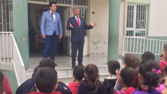 Torbalı İlçe Milli Eğitim Müdürü Cafer TOSUN Pancar Muzaffer Hanım İlkokulunu Ziyaret etti