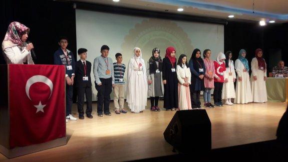 İmam-Hatip ortaokullar arası 9. Uluslararası Arapça yarışmasının İzmir finali Torbalı Şehit Uzman Onbaşı Mustafa Eser İmam-hatip Ortaokulunda gerçekleştirildi.