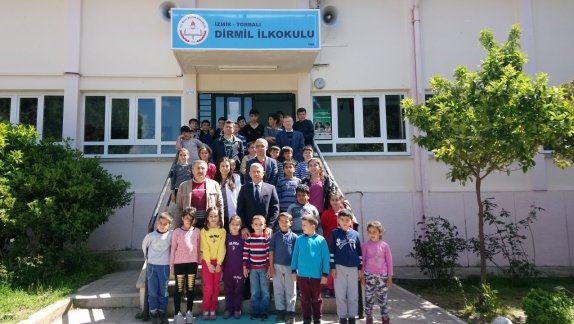 Torbalı İlçe Milli Eğitim Müdürü Cafer TOSUN okul denetimleri kapsamında Dirmil İlk-ortaokulunu denetledi. 