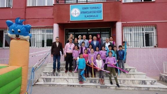 Torbalı İlçe Milli Eğitim Müdürü Cafer TOSUN okul denetimleri kapsamında 06/04/2018 Ayrancılar Ege-Koop İlkokulunu denetledi.