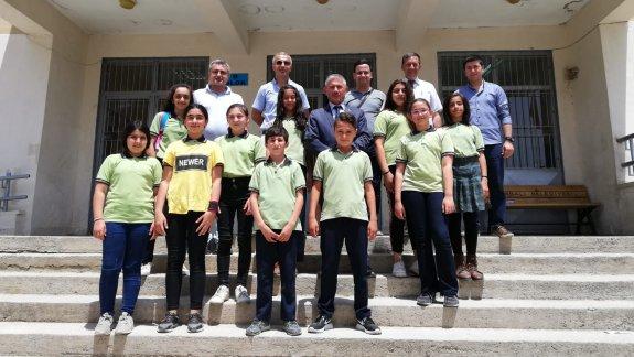 Torbalı İlçe Milli Eğitim Müdürü Cafer TOSUN okul denetimleri kapsamında 21/05/2018 Pazartesi günü Yazıbaşı Ortaokulunu  denetledi.