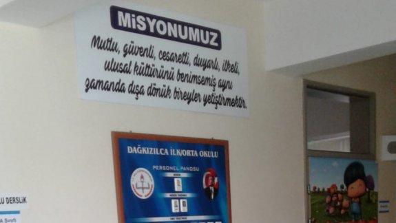 Dağkızılca ilk orta okulunda  2018-2019 eğitim öğretime yılına hazırlık çalışmaları devam ediyor.