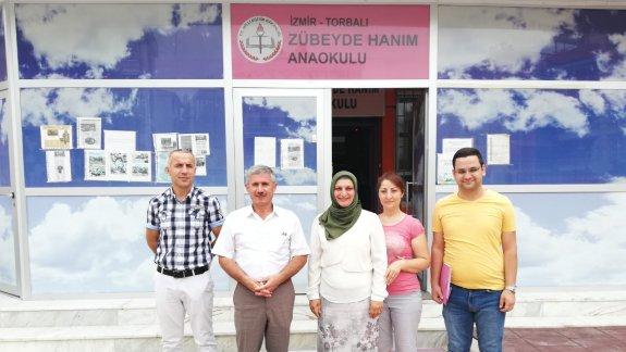 Torbalı İlçe Milli Eğitim Müdürü Cafer TOSUN okul denetimleri kapsamında 25/06/2018 Pazartesi  günü Zübeyde Hanım Anaokulunu  denetledi.