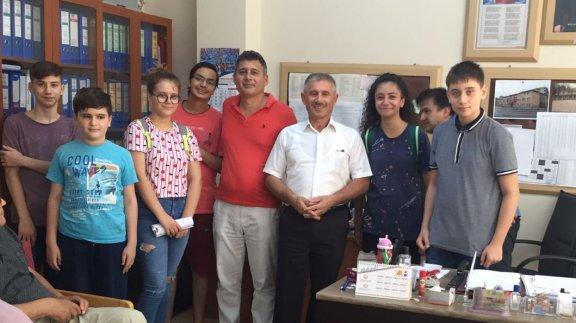 Torbalı İlçe Milli Eğitim Müdürü Cafer TOSUN Cengiz Topel Ortaokulu´ nu Ziyaret Etti