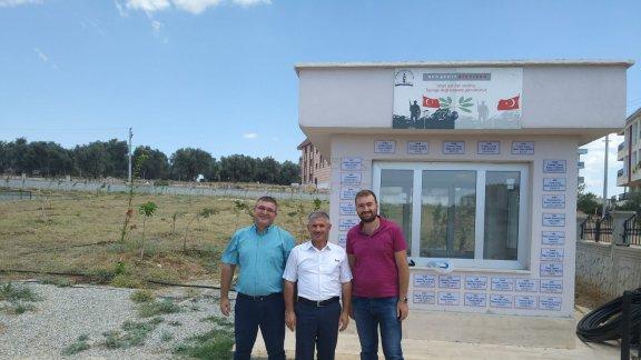Torbalı İlçe Milli Eğitim Müdürü Cafer TOSUN Şehit Onur Ensar Ayanoğlu ortaokulunu ziyaret etti.