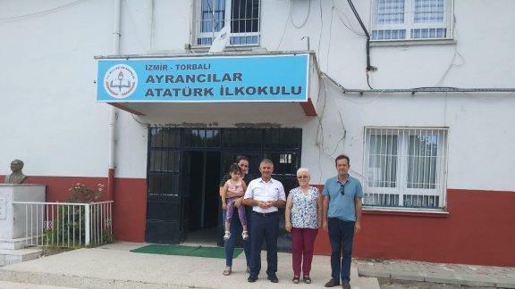 Torbalı İlçe Milli Eğitim Müdürü Cafer TOSUN  Ayrancılar Atatürk İlkokulunu  ziyaret etti.