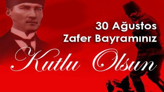Torbalı İlçe Milli Eğitim Müdürü Cafer TOSUN´un 30 Ağustos Zafer Bayramı mesajı.