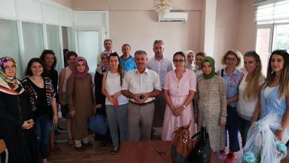 Torbalı İlçe Milli Eğitim Müdürü Cafer TOSUN Ayrancılar Anadolu Lisesinde  Mesleki çalışma seminerlerini  ziyaret etti.