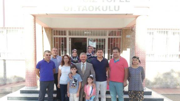 Torbalı İlçe Milli Eğitim Müdürü Cafer TOSUN  Cengiz Topel orta okulunu ziyaret etti.