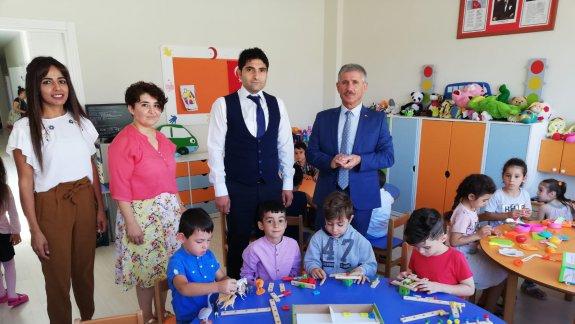 Torbalı İlçe  Milli Eğitim Müdürü Cafer TOSUN  Kızılay  Anaokulunu  ziyaret etti.