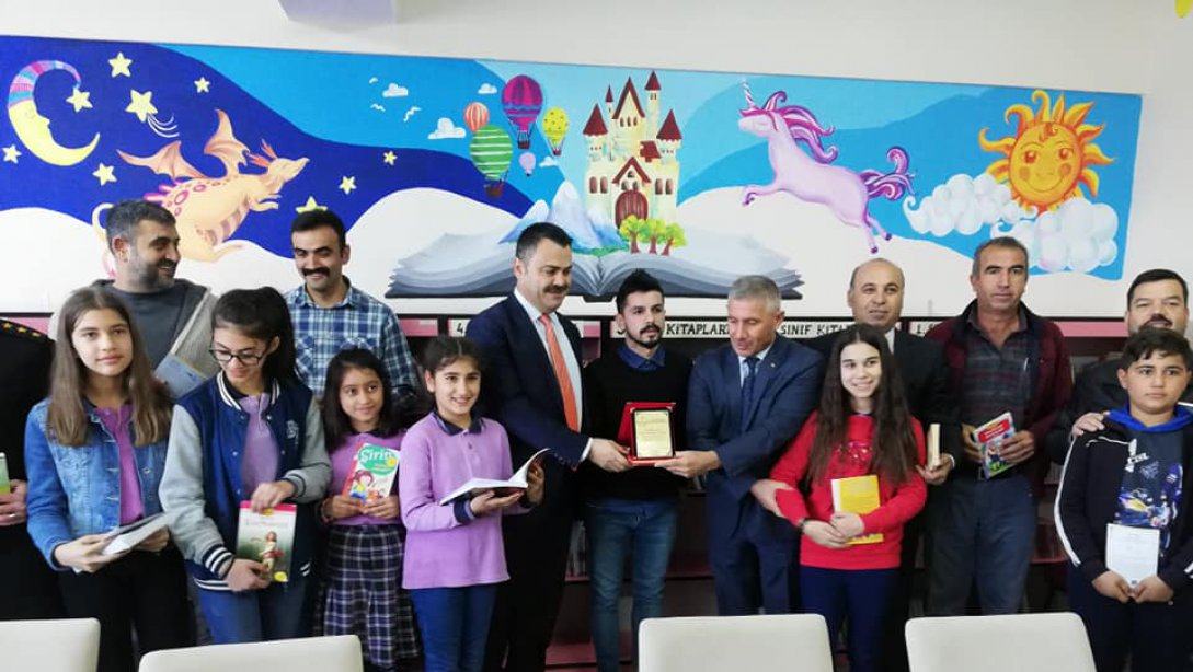 Torbalı Kaymakamı Kadir Sertel OTCU ve İlçe Milli Eğitim Müdürü Cafer TOSUN Subaşı İlk/Ortaokulu Kütüphane açılışına katıldı
