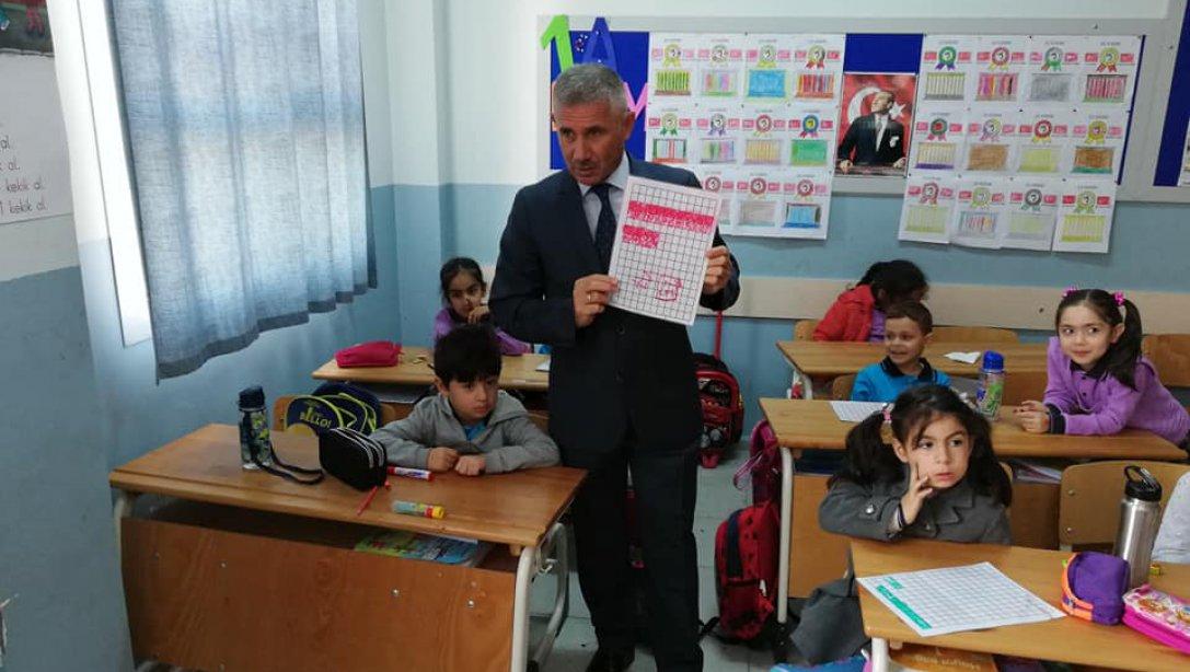 Torbalı İlçe Milli Eğitim Müdürü Cafer TOSUN okul ziyaretleri kapsamında Gazi  ilkokulunu Ziyaret etti.