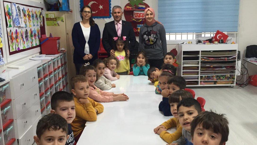 Torbalı İlçe Milli Eğitim Müdürü Cafer TOSUN  Berfin Akçokrak Anaokulunu ziyaret etti.