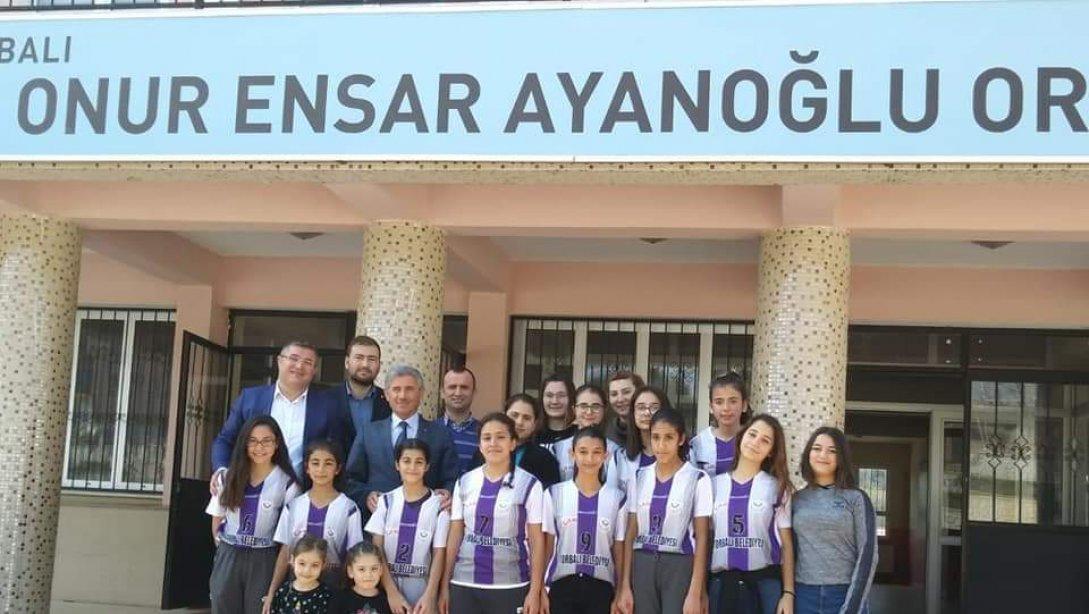 Torbalı İlçe Milli Eğitim Müdürü Cafer TOSUN okul ziyaretleri kapsamında Ayrancılar Şht Onur Ensar Ayanoğlu ortaokulunu ziyaret etti