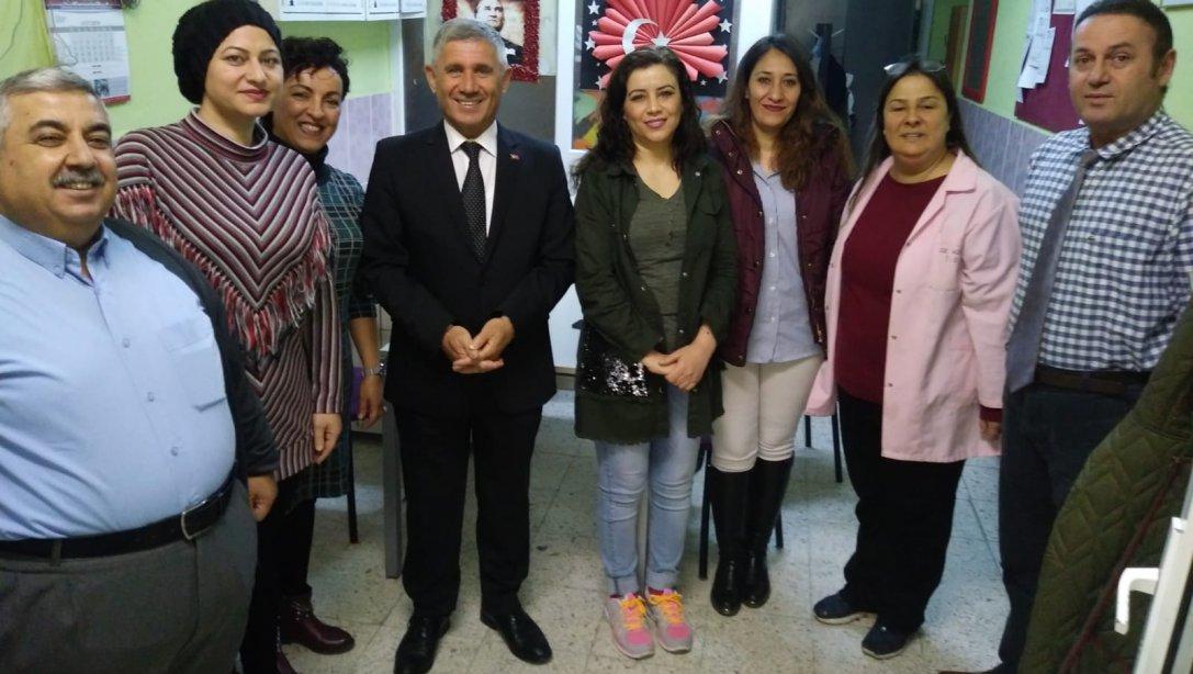 Torbalı İlçe Milli Eğitim Müdürü Cafer TOSUN okul ziyaretleri kapsamında Ayrancılar Ege-Koop İlkokulunu ziyaret etti.