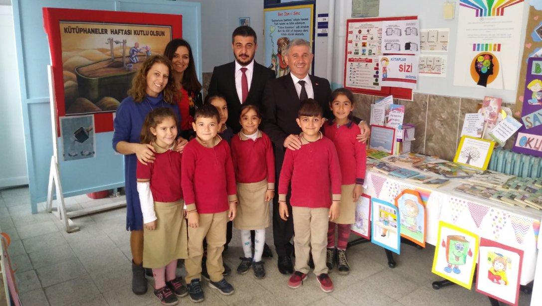 Torbalı İlçe Milli Eğitim Müdürü Cafer TOSUN okul ziyaretleri kapsamında Pancar Muzaffer Hanım İlkokulu ziyaret etti.