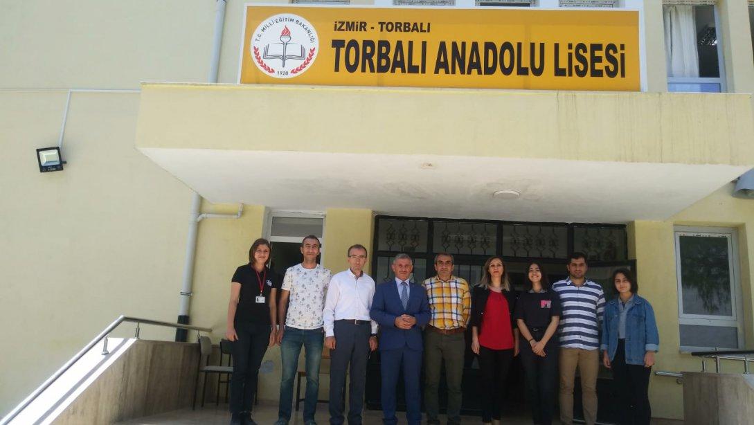 Torbalı İlçe Milli Eğitim Müdürü Cafer TOSUN okul ziyaretleri kapsamında  Torbalı  Anadolu lisesini ziyaret etti.