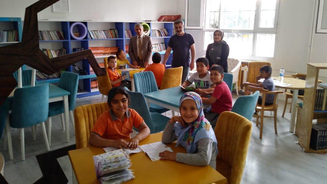Torbalı İlçe Milli Eğitim Müdürü Cafer TOSUN okul ziyaretleri kapsamında 80.Yıl Çaybaşı İlk- ortaokulunu  ziyaret etti.