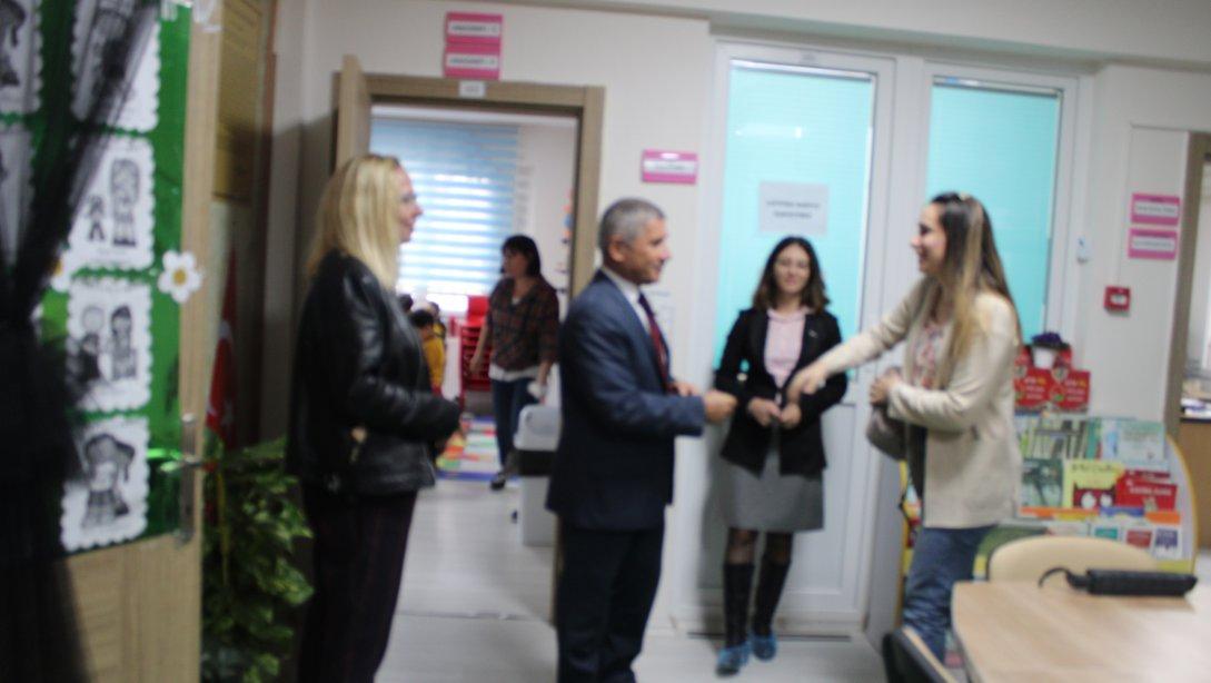 Torbalı İlçe Milli Eğitim Müdürü Cafer TOSUN okul ziyaretleri kapsamında Berfin Akçokrak Anaokulunun ziyaret etti.
