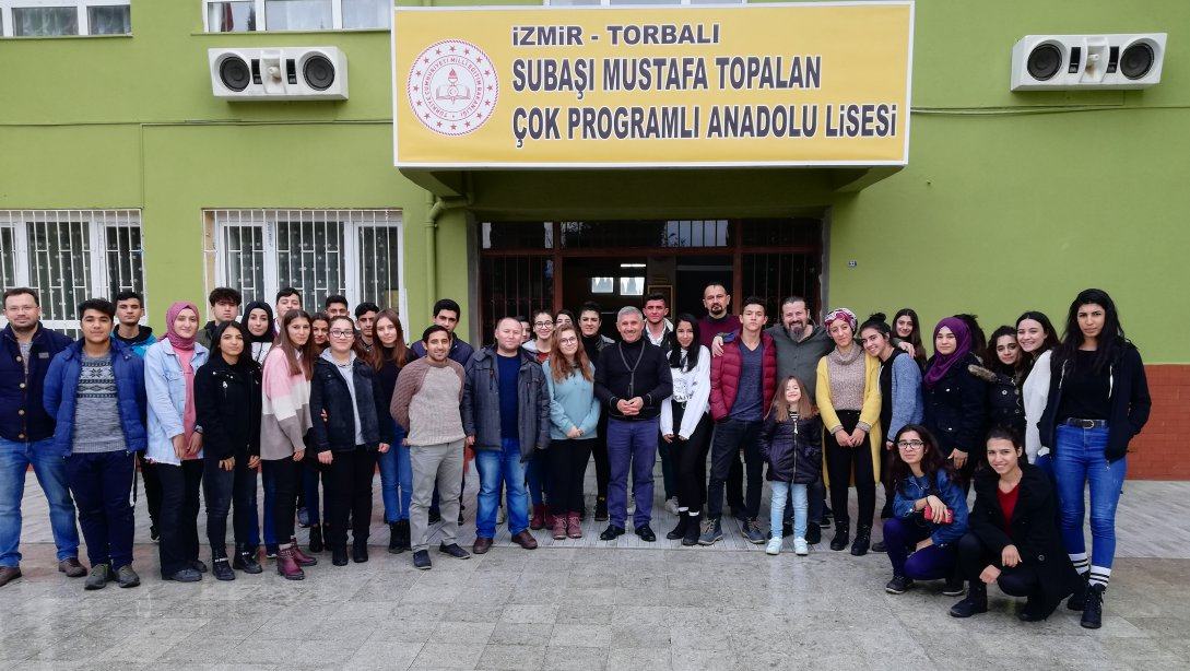 Torbalı İlçe Milli Eğitim Müdürü Cafer TOSUN okul ziyaretleri  kapsamında hafta sonu kurslarını  ziyaret etti.