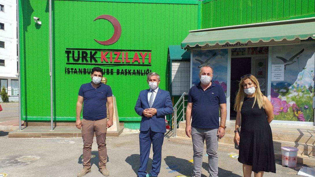 İlçe Milli Eğitim Müdürü Cafer Tosun Zeliha Ömer Genç Kızılay Anaokulu'nu ziyaret etti.
