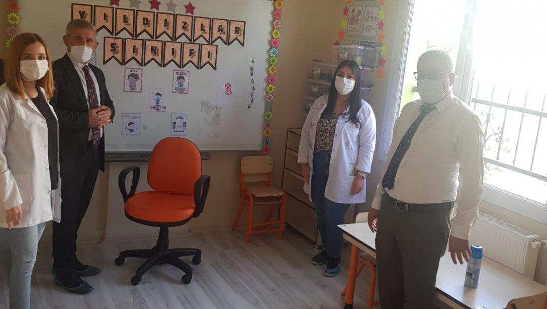 İlçe Milli Eğitim Müdürü Cafer Tosun Çakabey Anaokulunu ziyaret etti.