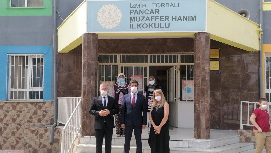 Torbalı İlçe Milli Eğitim Müdürü Cafer Tosun Pancar Muzaffer Hanım İlkokulu'nu Ziyaret Etti.