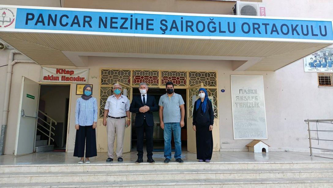 Torbalı İlçe Milli Eğitim Müdürü Cafer Tosun Pancar Nezihe Şairoğlu Ortaokulu'nu Ziyaret Etti.